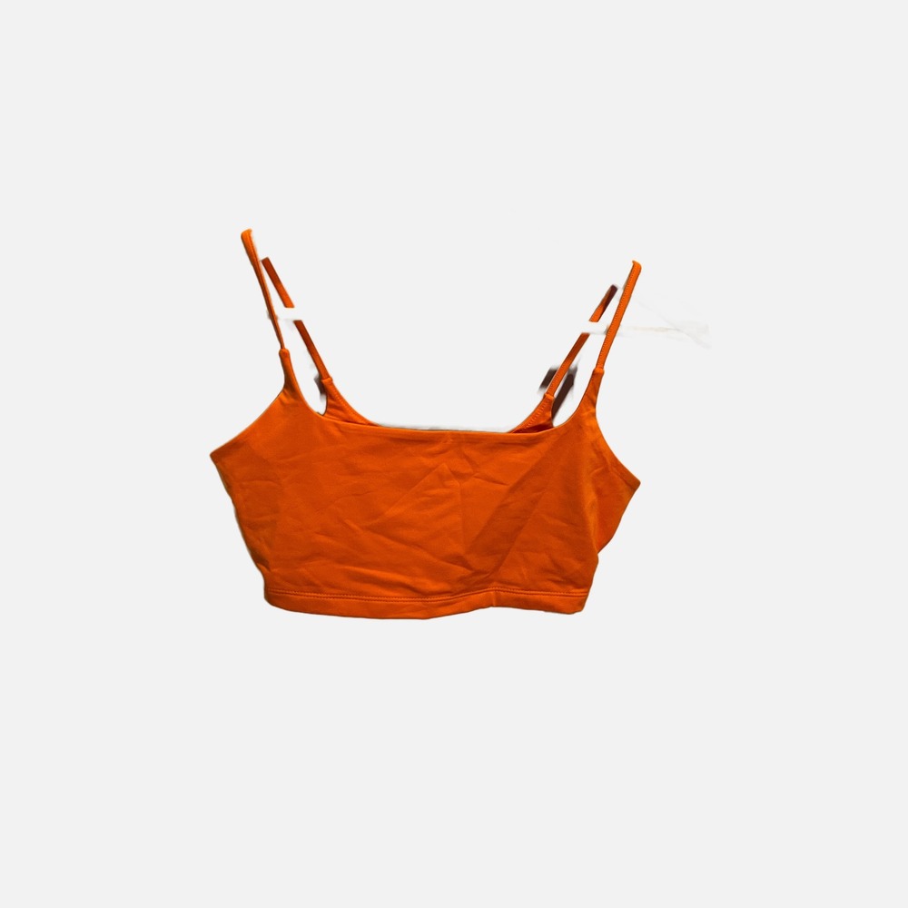 Wild Fable Womens Orange Cropped Cami Tank Top Square Neck XS NWT‎